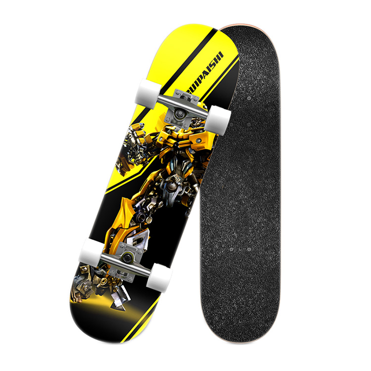 Sammenleggbare 4-hjuls elektriske intelligente skateboards